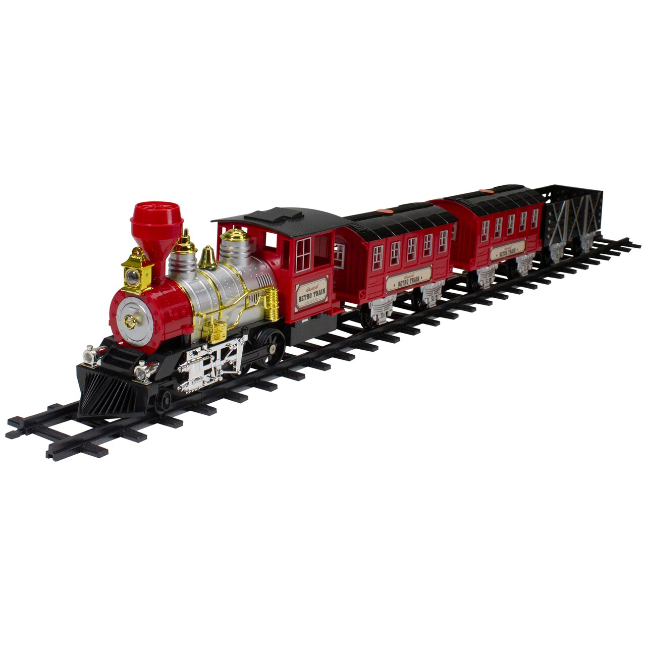 Lighted train set hotsell